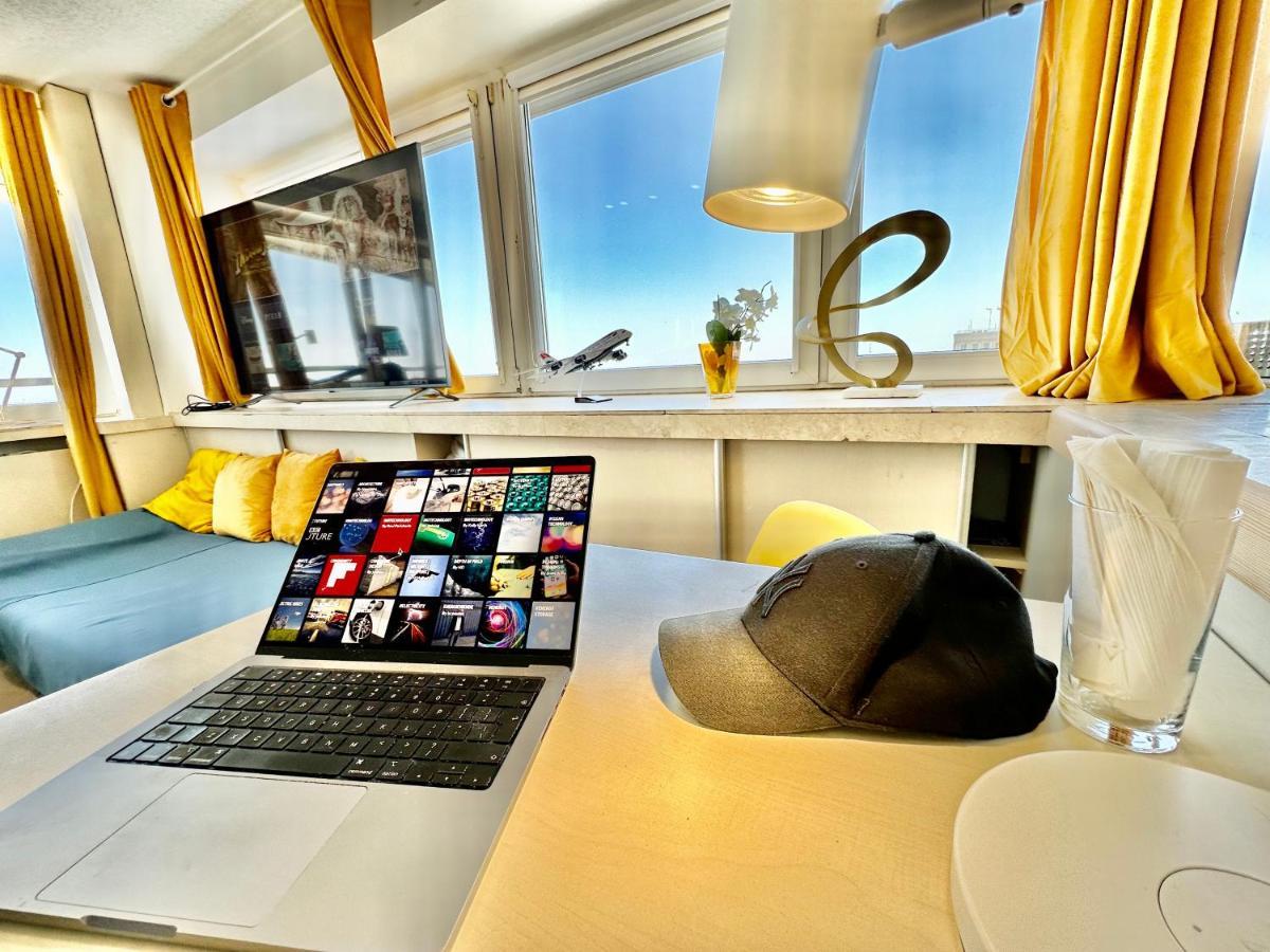 Appartement Sun Clima/Ac Metro X2 Fast Wifi 500 Mbs 70'Tv Netflix Appletv Hbo à Varsovie Extérieur photo