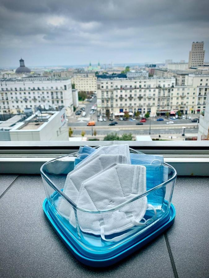Appartement Sun Clima/Ac Metro X2 Fast Wifi 500 Mbs 70'Tv Netflix Appletv Hbo à Varsovie Extérieur photo